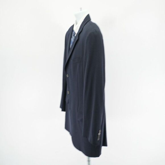 Joseph Abboud‎ Blue Wool 3 Button Blazer 40L / Slim Fit 42L - Picture 5 of 12